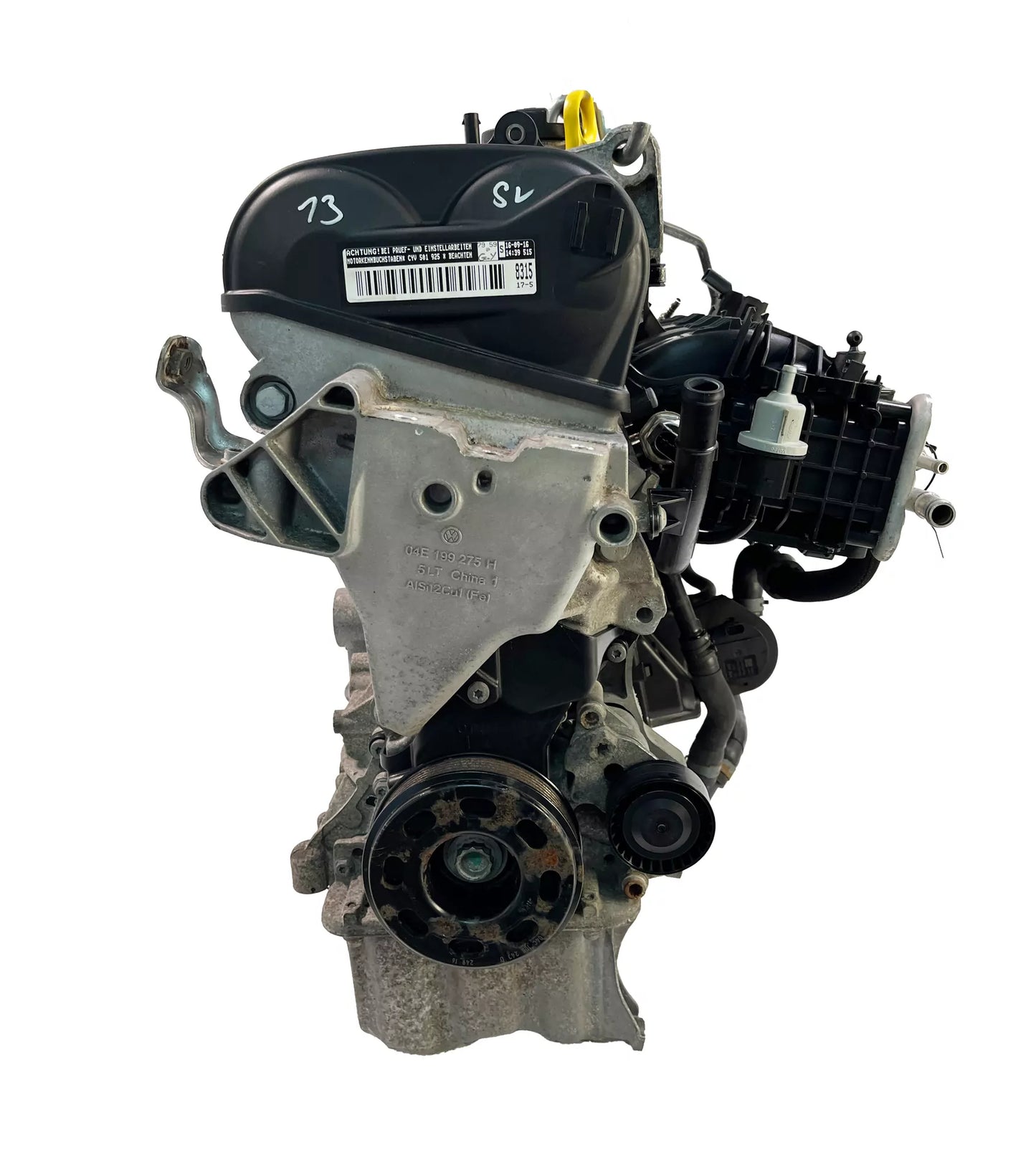 Motor Volkswagen Volkswagen Golf 1,2 TSI gasolina CYVB CYV 04E100035C