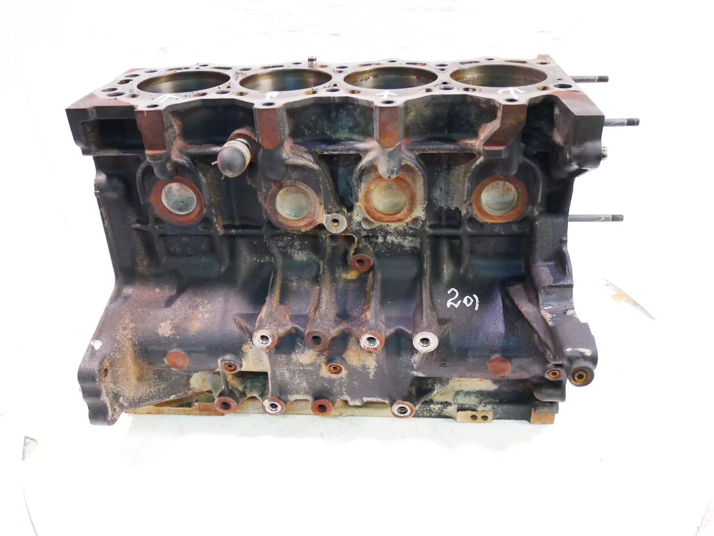 Bloque motor defectuoso Ford Ranger ET 2,5 TDCI Diesel WLAA WL-AA