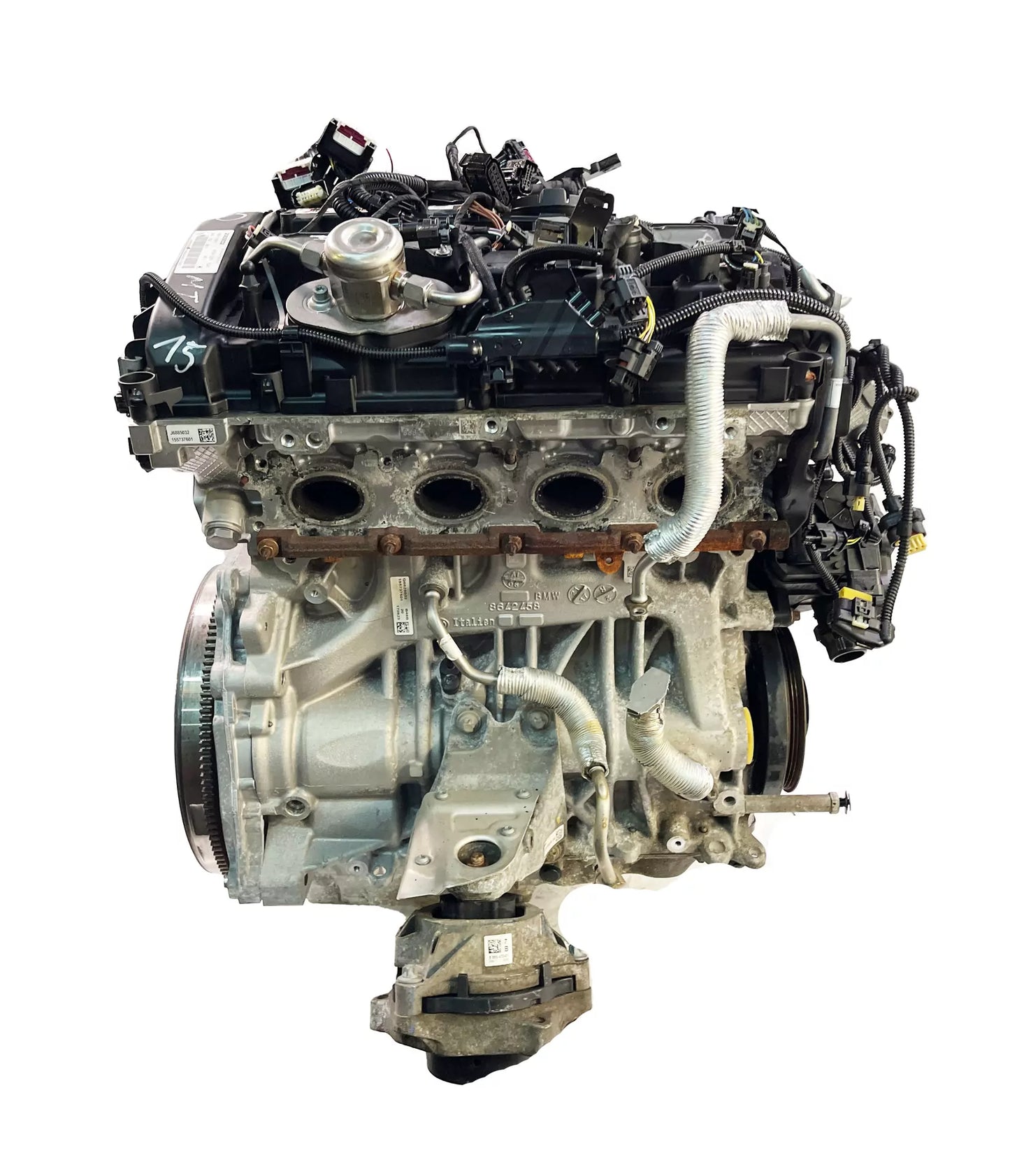 Motor BMW 3er F30 F80 330 e 2,0 gasolina B48B20A B48 11002455345