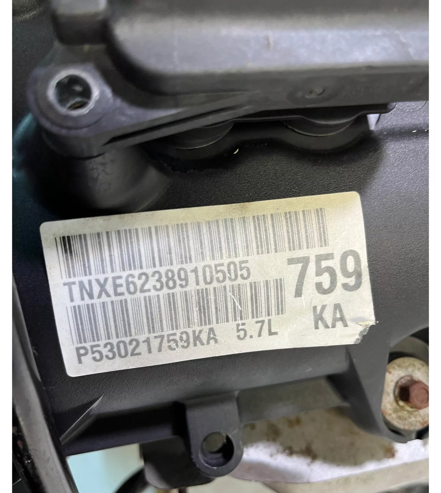 Motor Dodge Jeep Durango RAM Grand Cherokee 5,7 V8 Hemi EZH 68259163AA