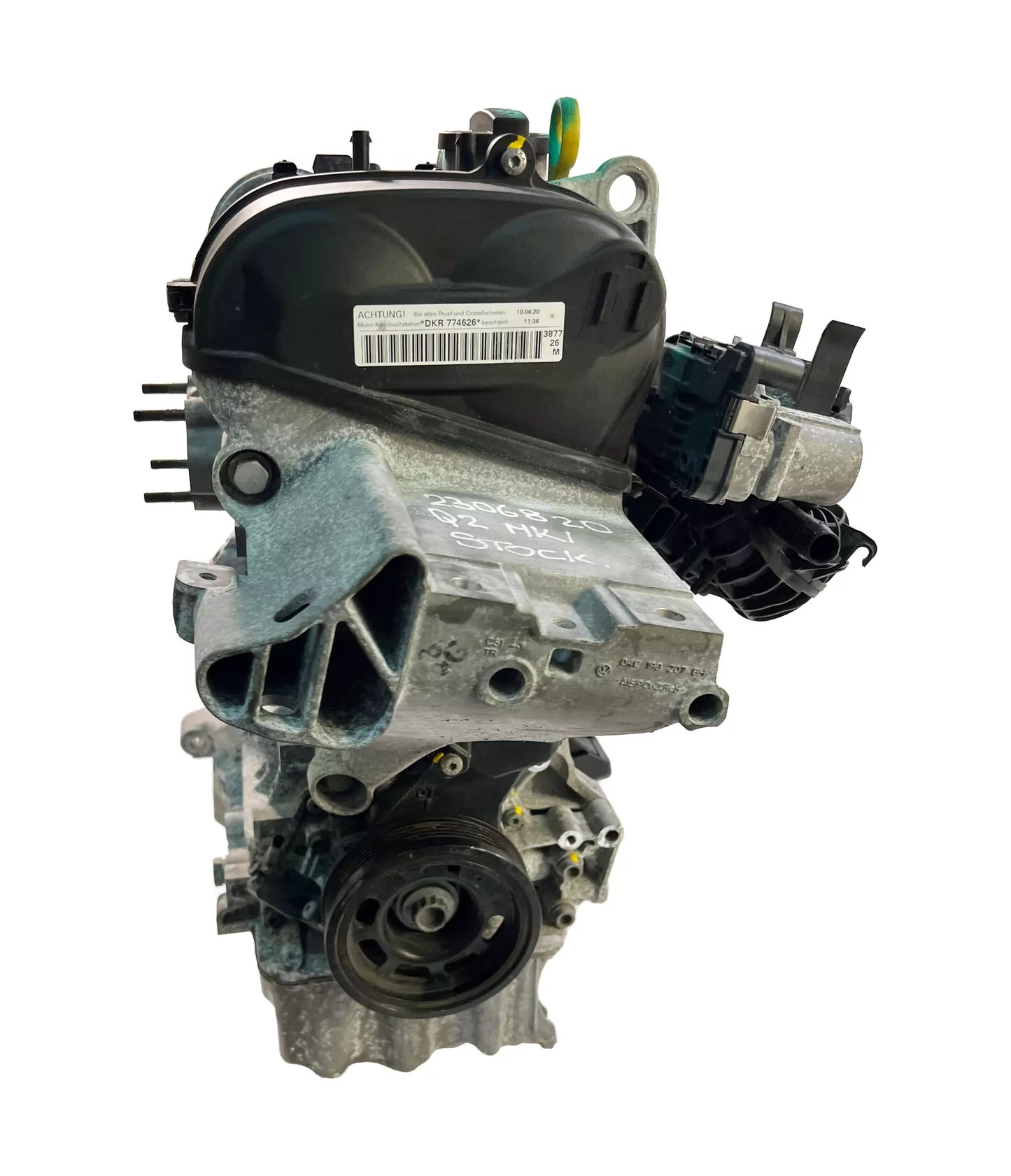 Motor Audi Q2 GAB 1.0 30 TFSI gasolina DKRF DKR 04C100033K