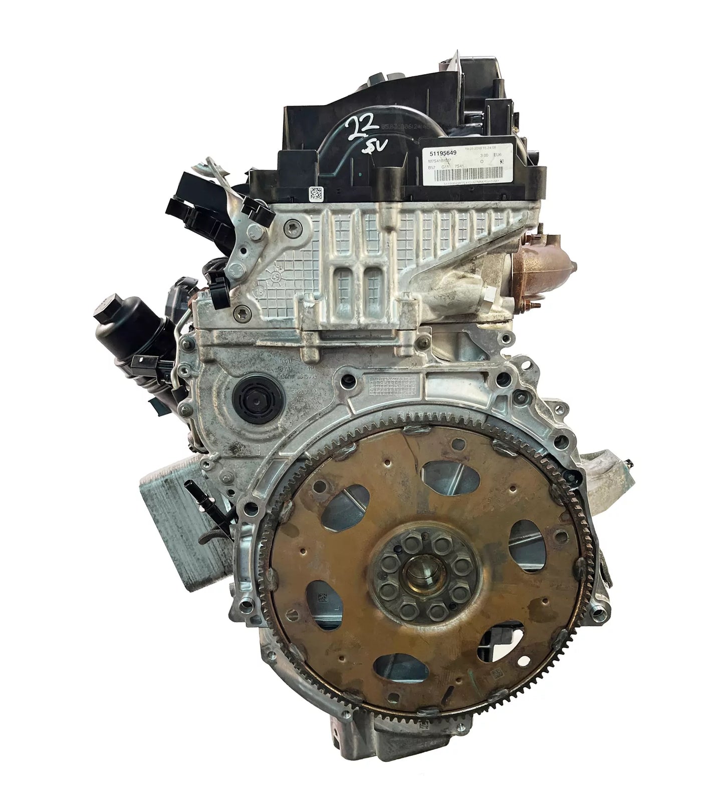 Motor BMW Serie 5 G30 G31 540d 3.0 xDrive B57D30A B57 B57O 11002473237