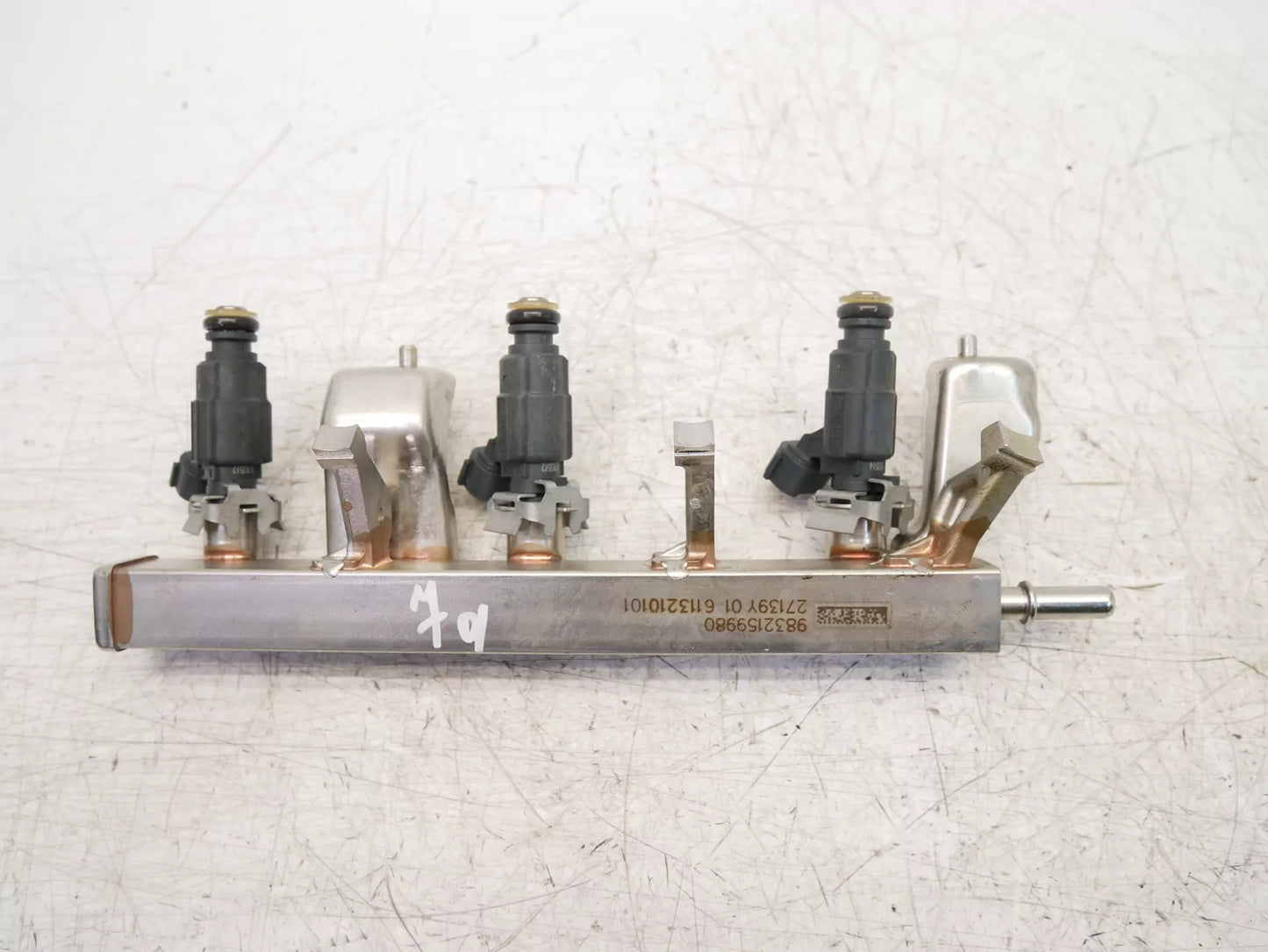 Rampa de inyectores Opel Vauxhall 1,2 68 gasolina EB2FAD F12XEL 9832159980