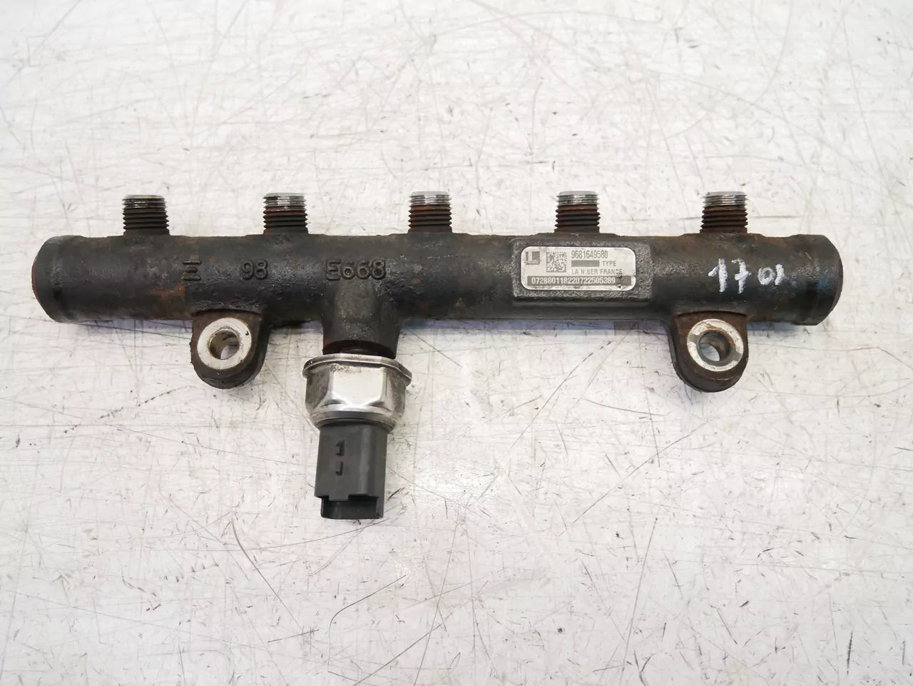 Rampa inyectora Ford 2,0 TDCI Diesel QXBA QXBB 9681649580