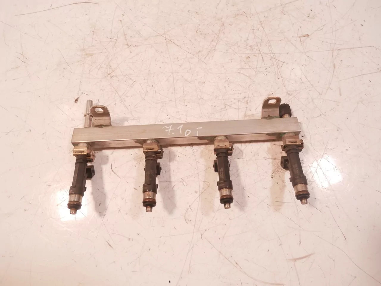 Rampa de inyectores Opel Vauxhall 1,2 gasolina A12XER LDC A12 0280151239