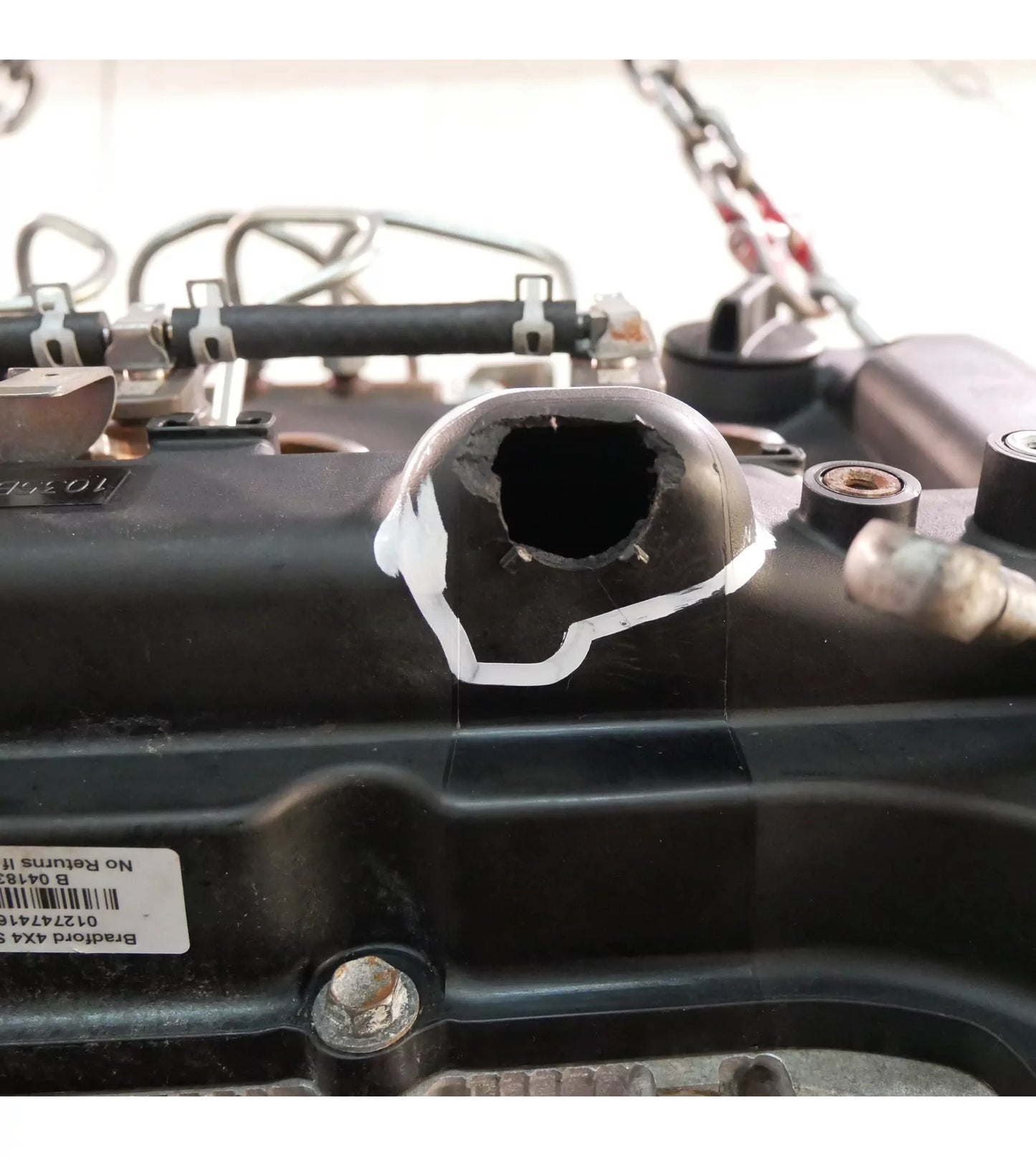 Motor Fiat Mitsubishi Fullback 502 L200 2,4 DI-D 4N15