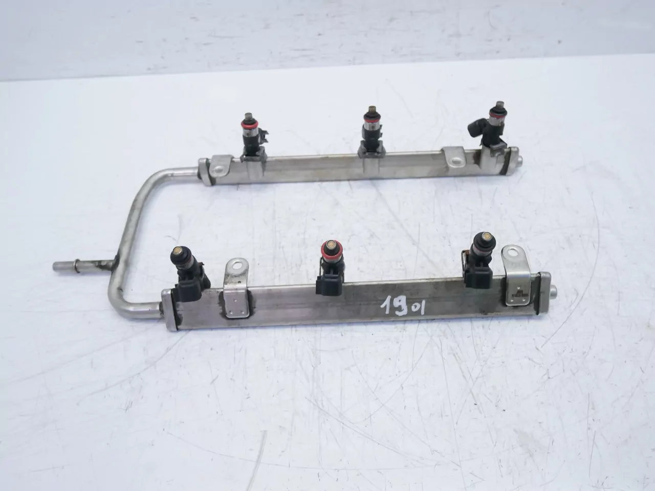 Rampa de inyectores Ford 3,5 AWD V6 gasolina VCT T35PDED AT4E-9F797-CA