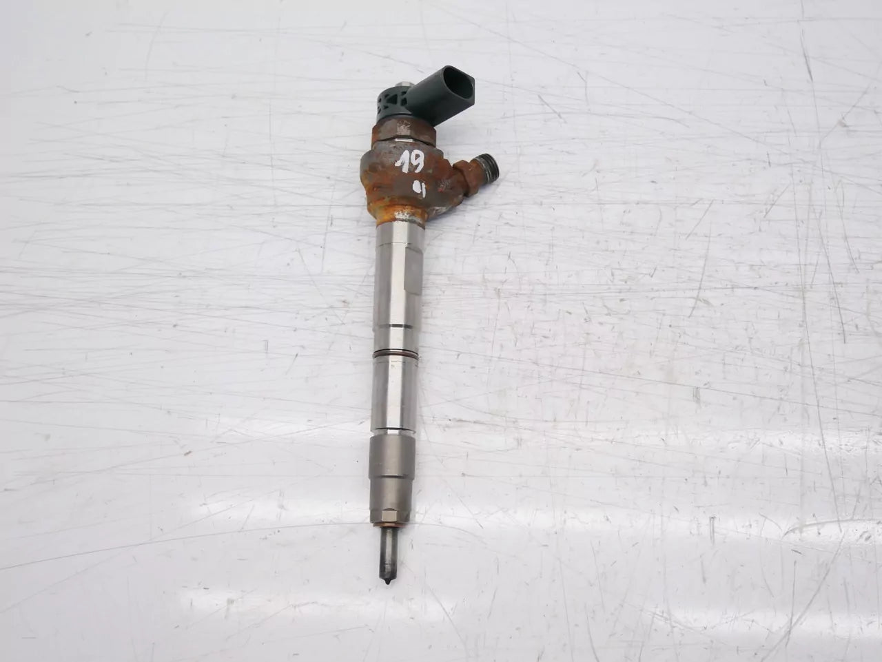 Inyector Boquilla de inyección Audi Seat Skoda Volkswagen 2,0 TDI CRLB CRL 0445110469 04L130277AC