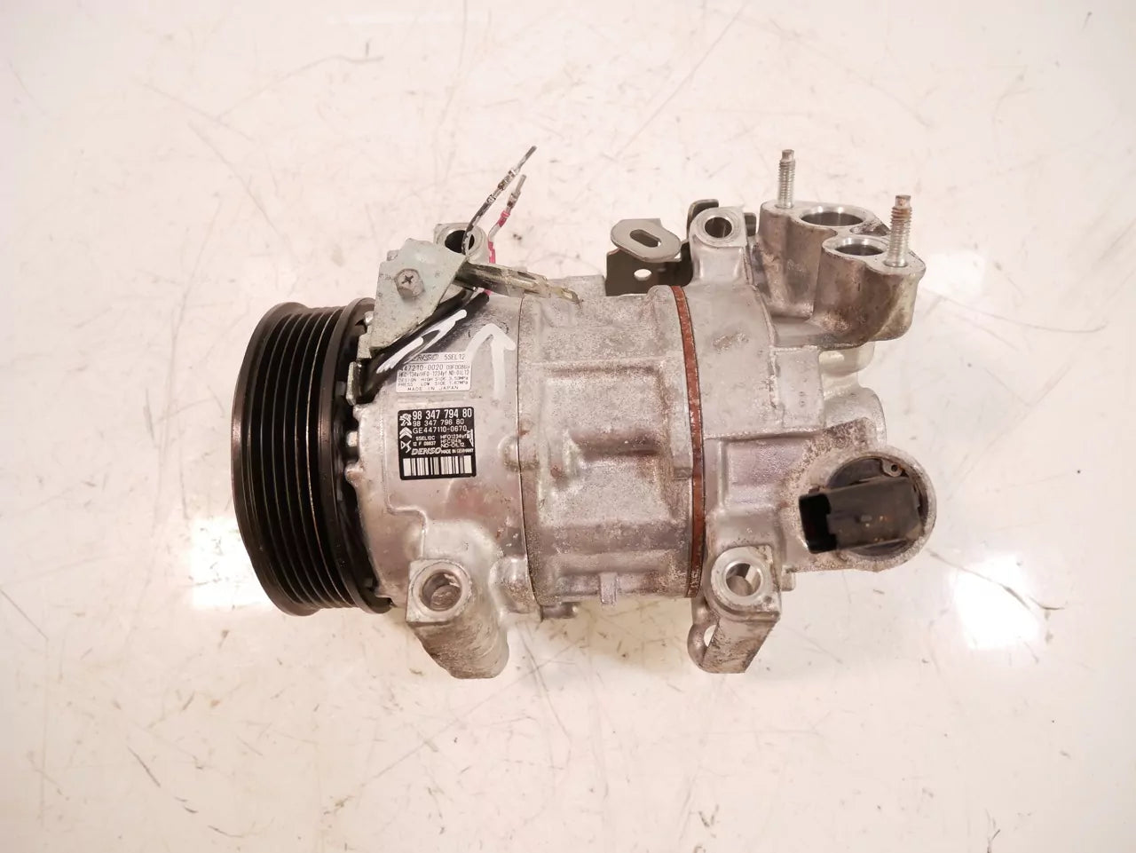 Compresor de aire acondicionado – Peugeot Citroen 1,5 BlueHDI YHZ DV5RC YH01 9834779480