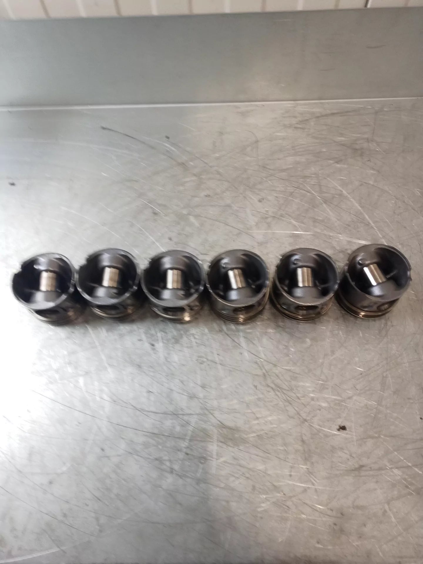 6 x Pistones Land Rover Discovery 5 3.0 V6 D Gen2 306DT 306DTA TDV6 H268X