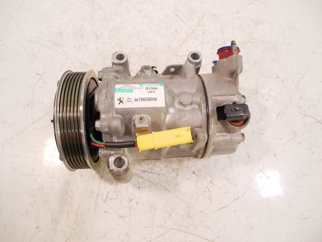 Compresor de aire acondicionado – Peugeot Citroen 1,6 VTi gasolina 5FS EP6C 5F01 9678656080