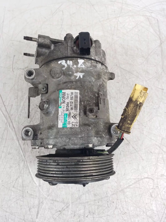 Compresor de aire acondicionado – Peugeot Citroen 3008 1.6 HDi 9HR 905 9671216780