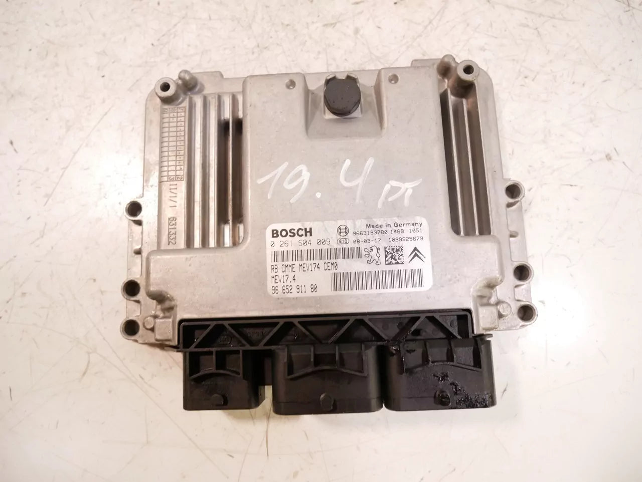 Unidad de control Peugeot 1,4 16V 8FS EP3 9665291180