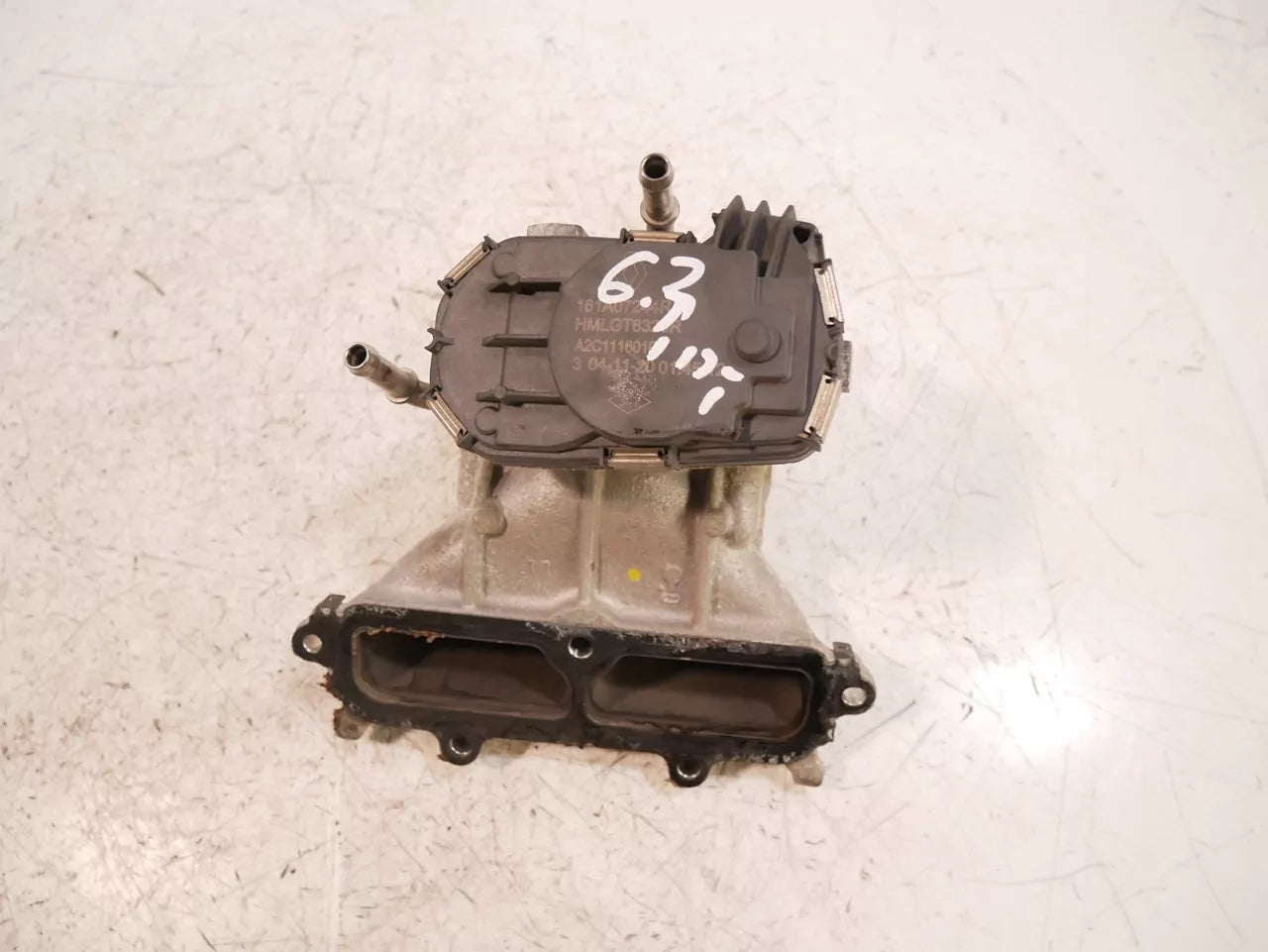 Válvula EGR Mercedes-Benz 1,7 CDI R9N 622.851 OM622.851 R9N402 161A07244R Mariposa