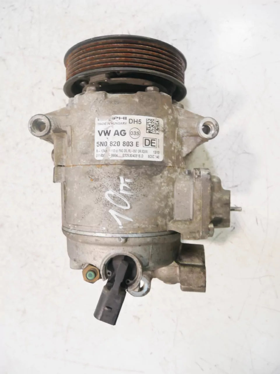Compresor de aire acondicionado Audi Seat Skoda Volkswagen 1,6 TDI CAYC 5N0820803E