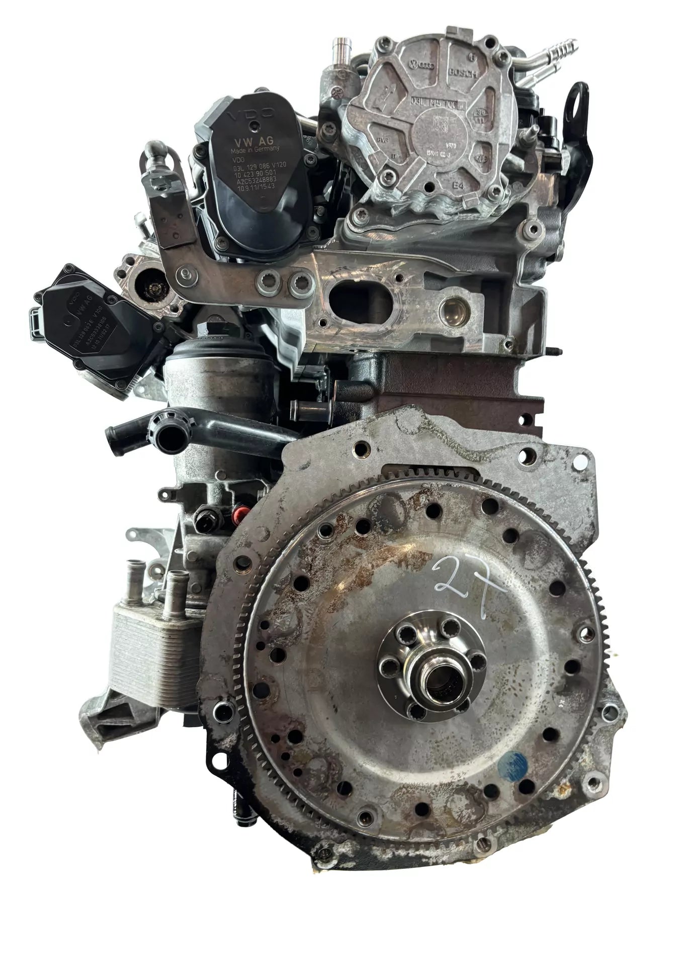 Motor Audi Seat 2,0 TDI Diesel CAGC CAG 03L100036C