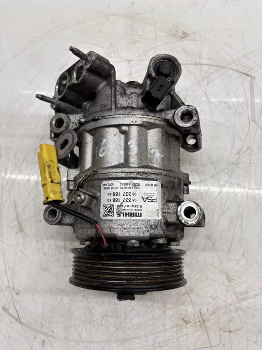 Compresor de aire acondicionado Peugeot 1,5 BlueHDi DV5RC YHZ YH01 9837718880