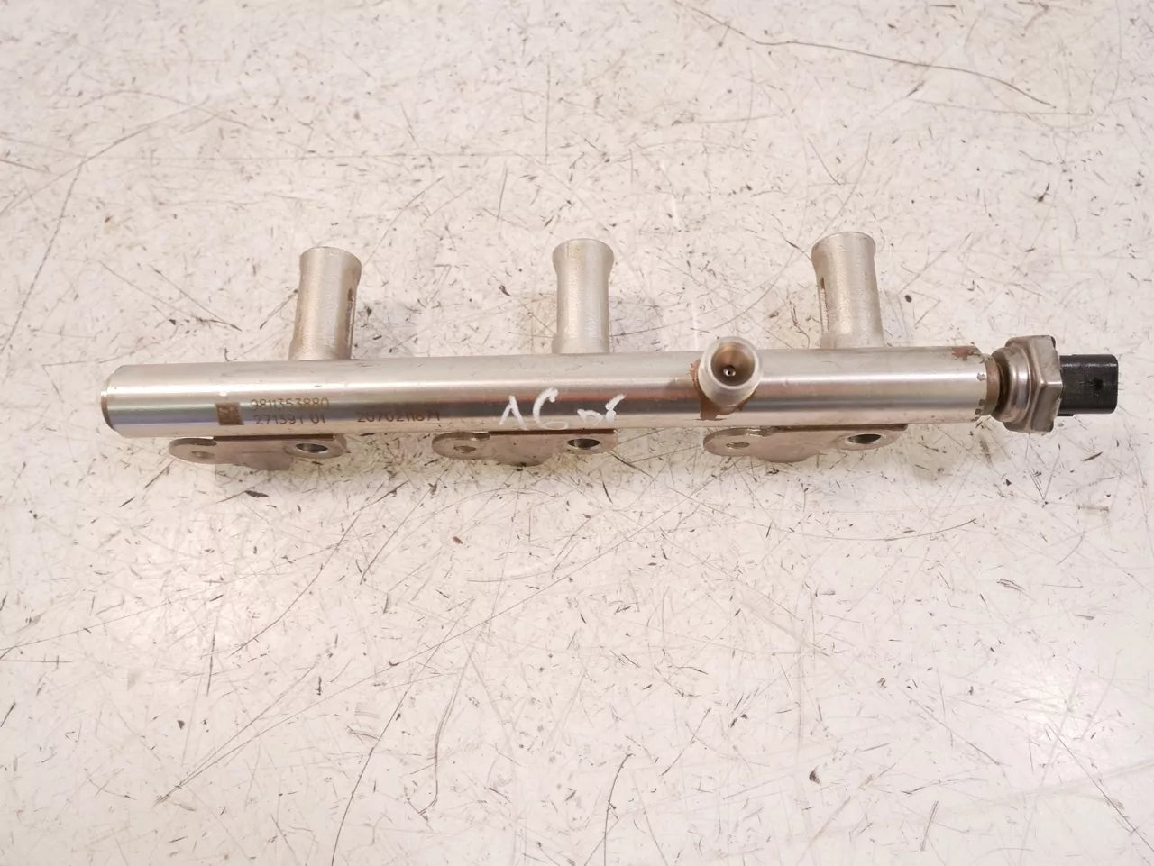 Rampa de inyectores Opel 1,2 gasolina F12XHT EB2ADTS HN05 9811353880