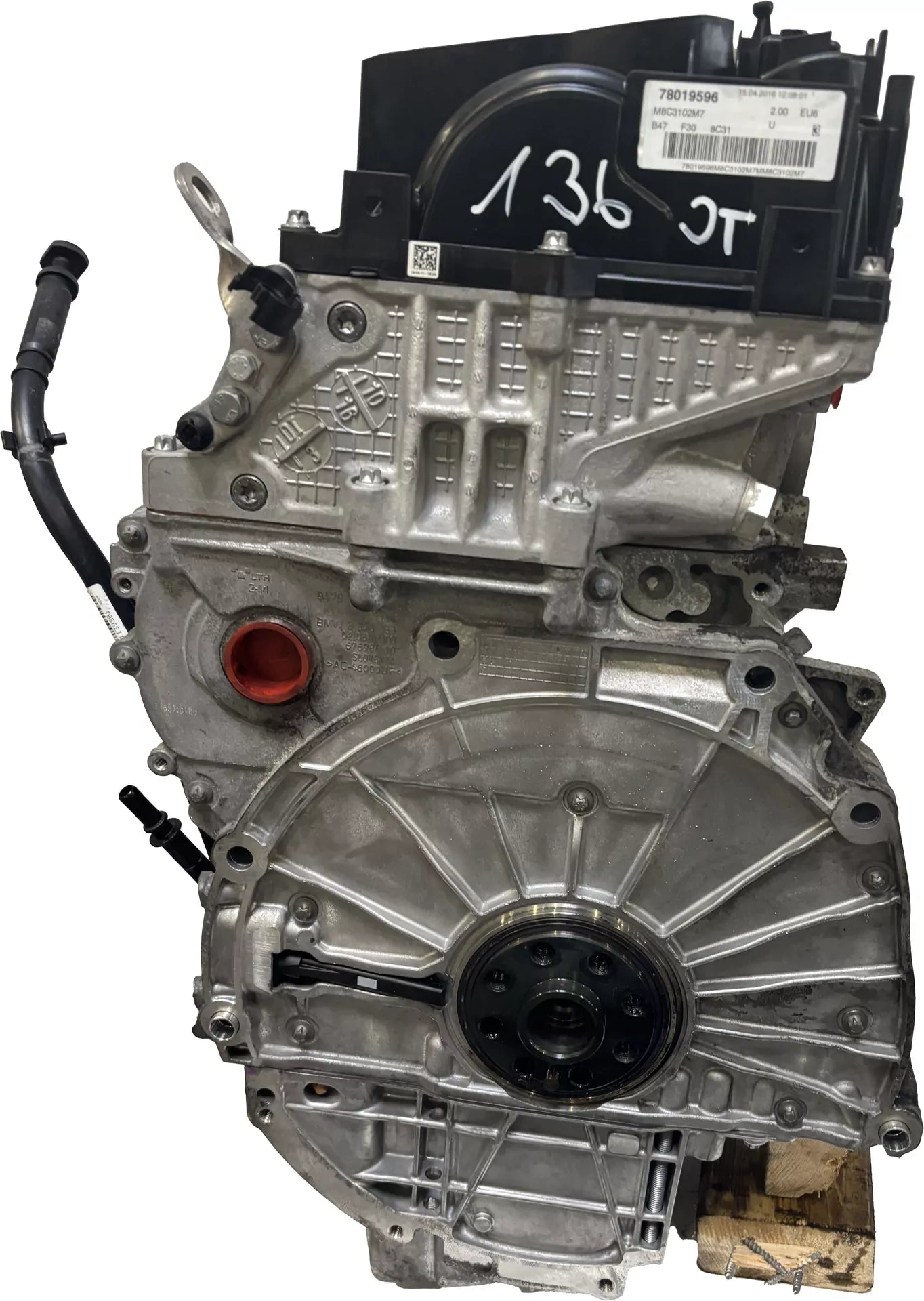 Motor BMW Serie 3 F30 F31 F34 2.0 d 318d B47D20A B47 11002455626 11002473176