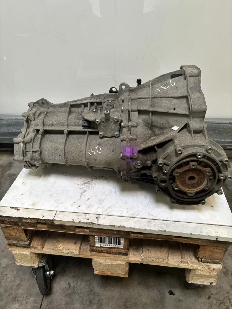 Caja de cambios manual Audi A4 B8 A5 2.0 TDI CAGA CAG LLN KXP 0B1300027C 6 GEAR