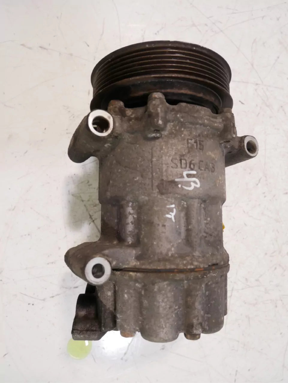 Compresor de aire acondicionado – Peugeot 207 1.6 Turbo 5FX EP6DT 9651910980