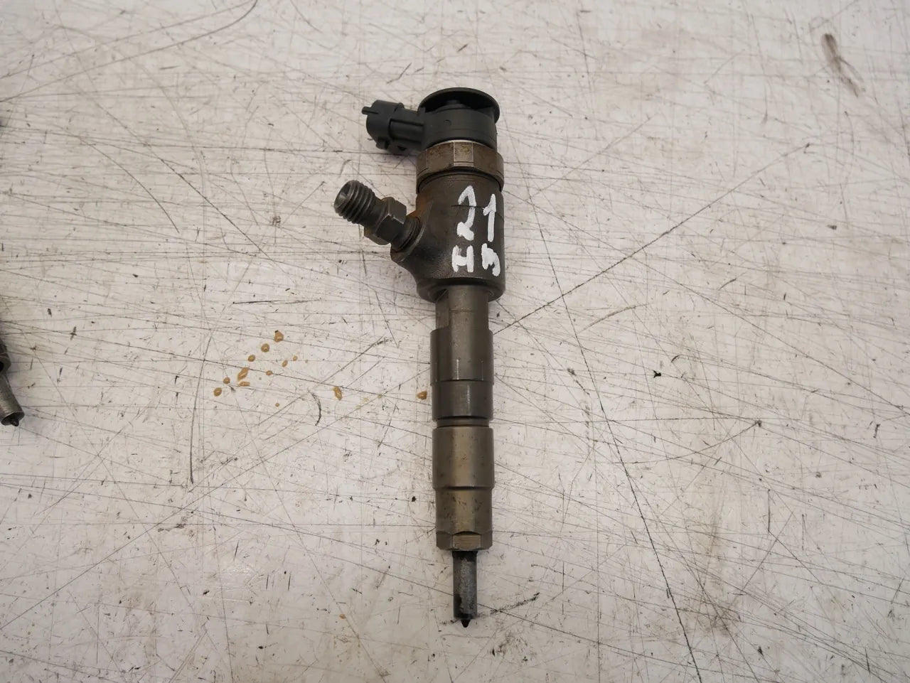 Inyector boquilla de inyección Citroen Peugeot 1.6 HDi BH02 BHY DV6FD 0445110566