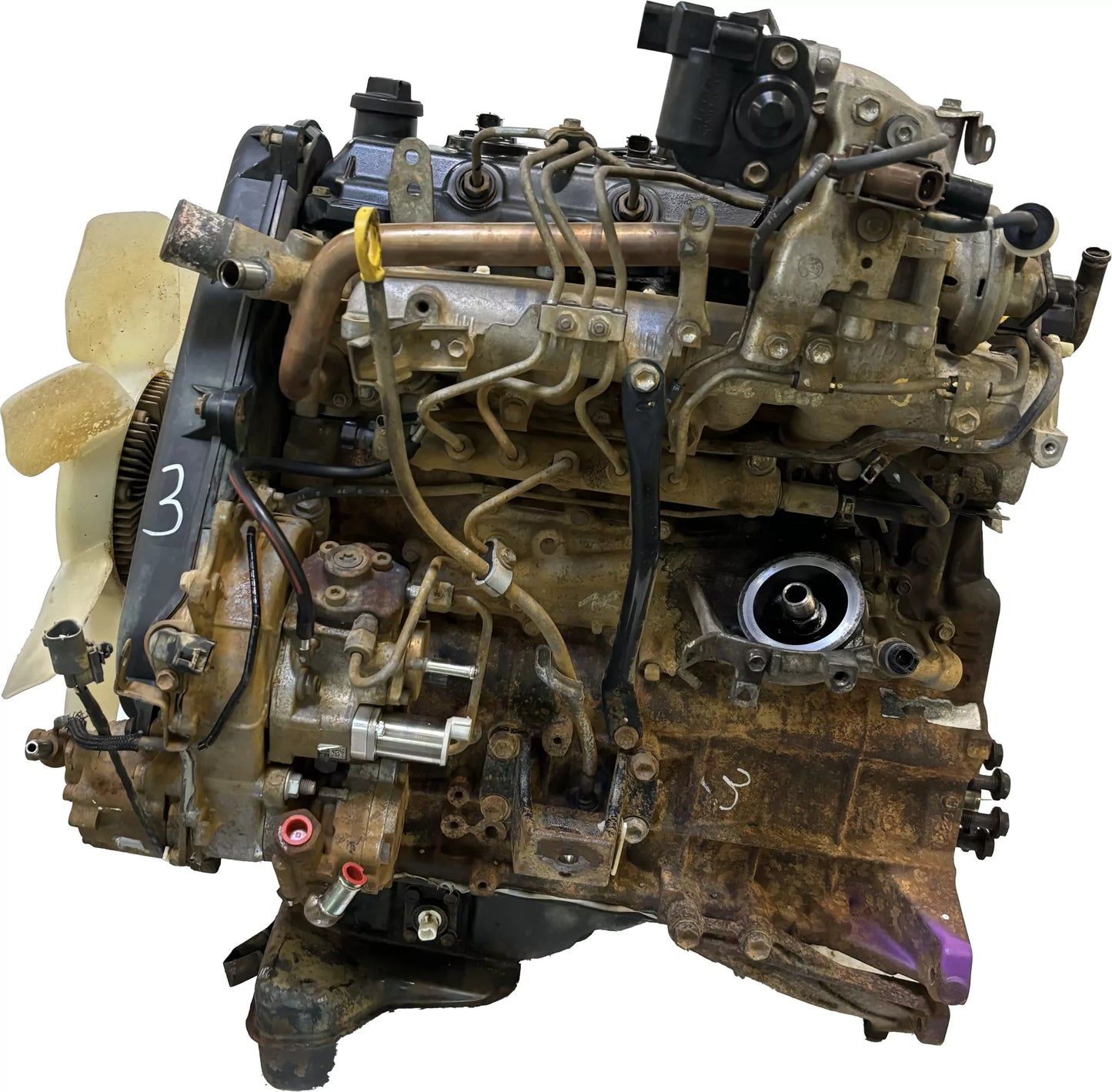 Motor Toyota Hilux VII 2.5 D-4D 2KD-FTV 1900030440