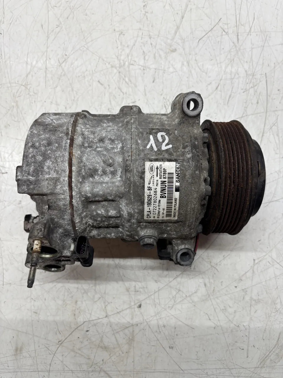 Compresor de aire acondicionado Land Rover 2.0 D Diesel 204DT AJ20D CPLA-19D629-BF