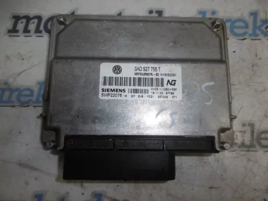 Unidad de control Volkswagen Touareg 2.5 TDI Diesel R5 RDI BAC 0AD927755T DE46179