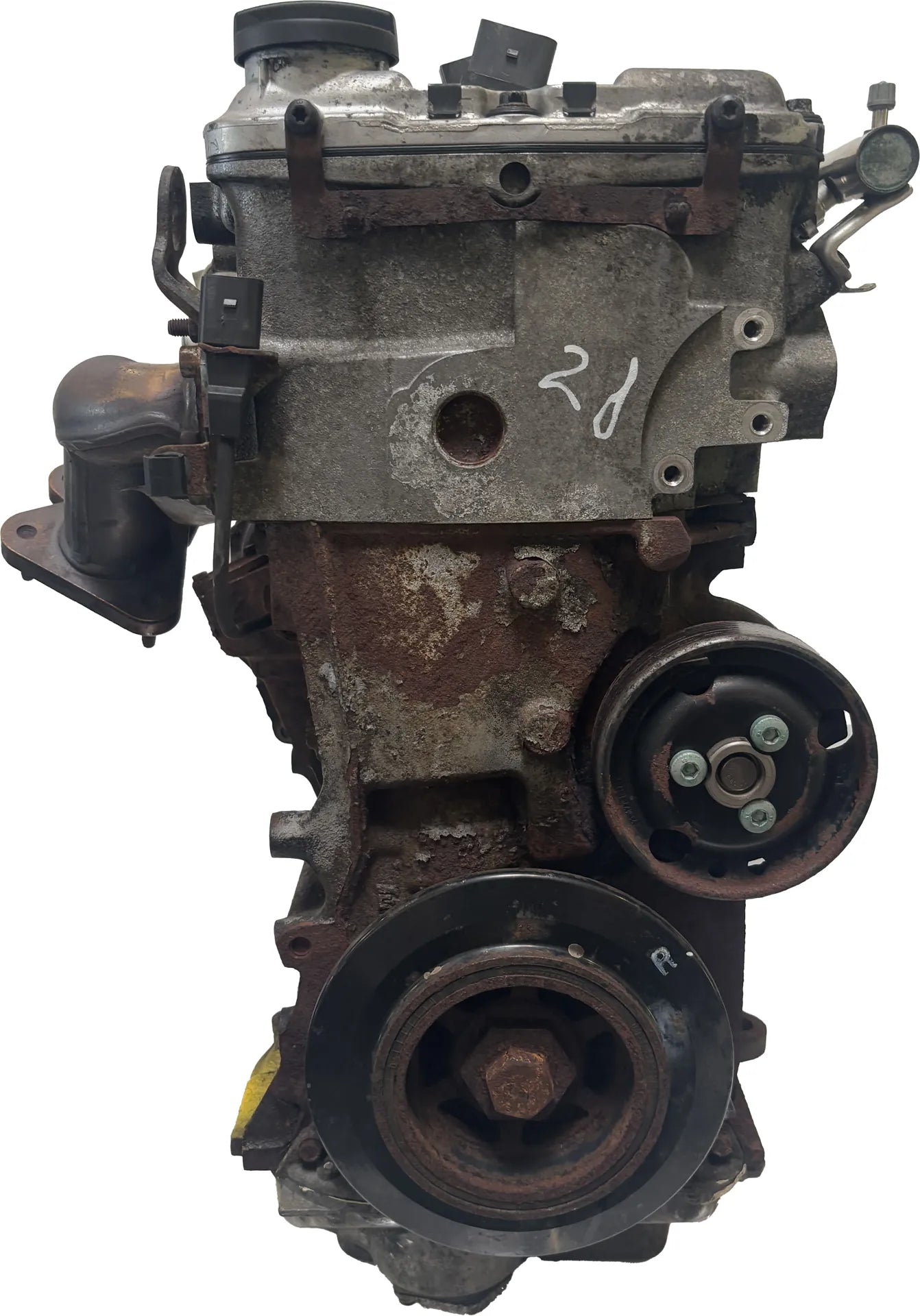 Motor Volkswagen Touareg 3.2 gasolina BMX 022100033KX