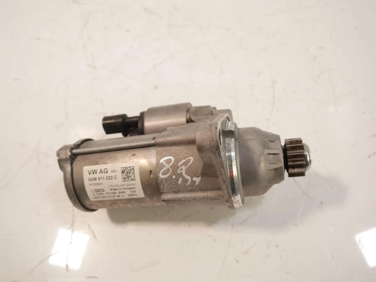 Motor de arranque Seat Audi Volkswagen Arona Q2 Golf VIII 1.0 TSI TFSI DLAA DLA 0AM911022C