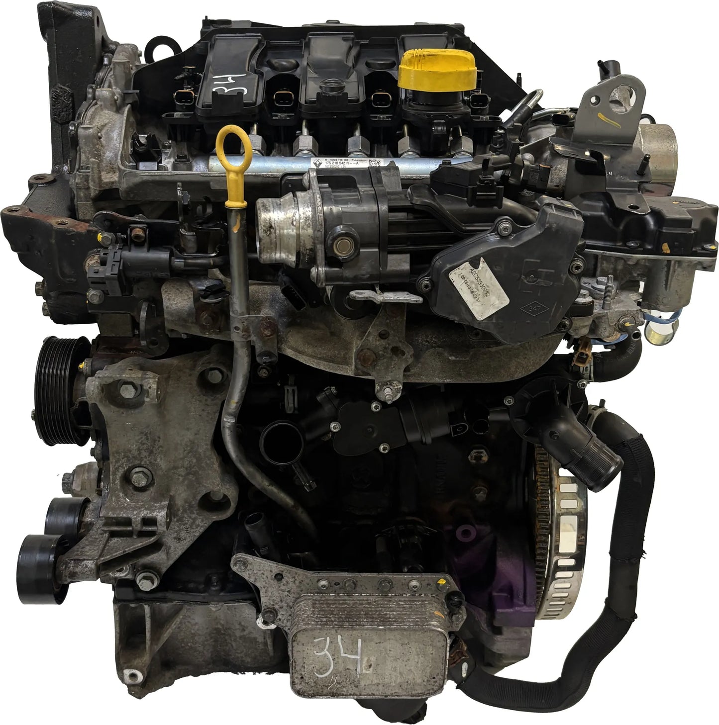 Motor Nissan Qashqai II 1.6 dCi R9M410 R9M 1010201Q0F