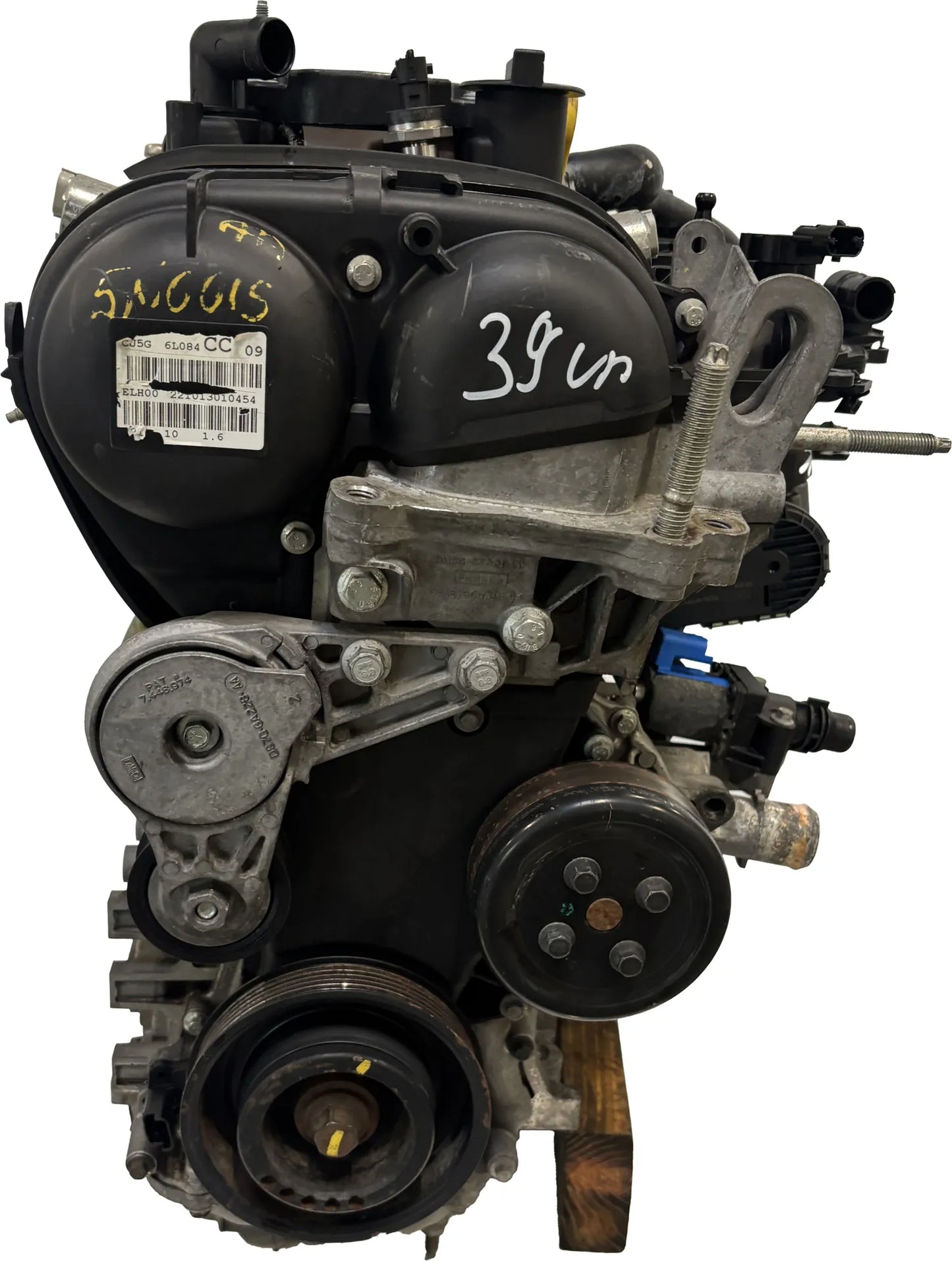 Motor Ford Escape II DM2 1.6 Gasolina 16H0Z JQDA JQDB JTMA CJ5Z-6007-F