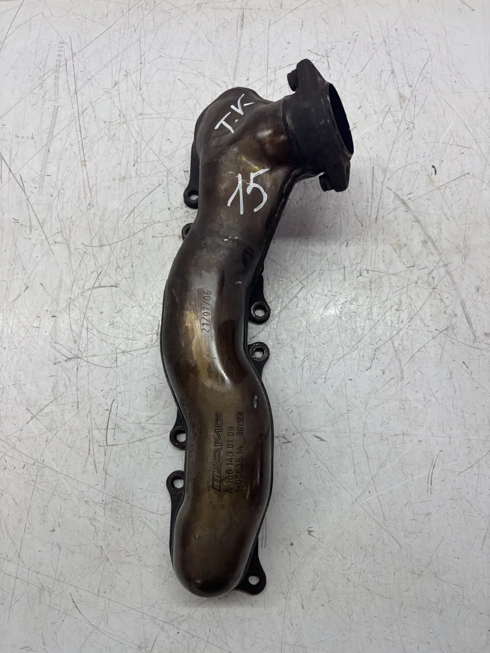 Colector de escape Mercedes-Benz E63 AMG 6.2 V8 gasolina M156.983 M156 156.983 A1561400109