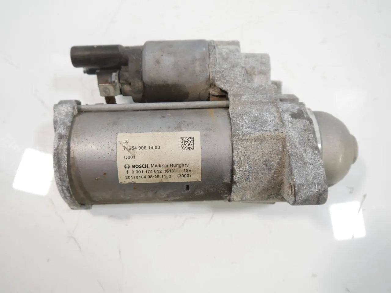 Motor de arranque Mercedes-Benz Clase E 2.0 E220 d OM654.920 654.920 OM654 A6549061400