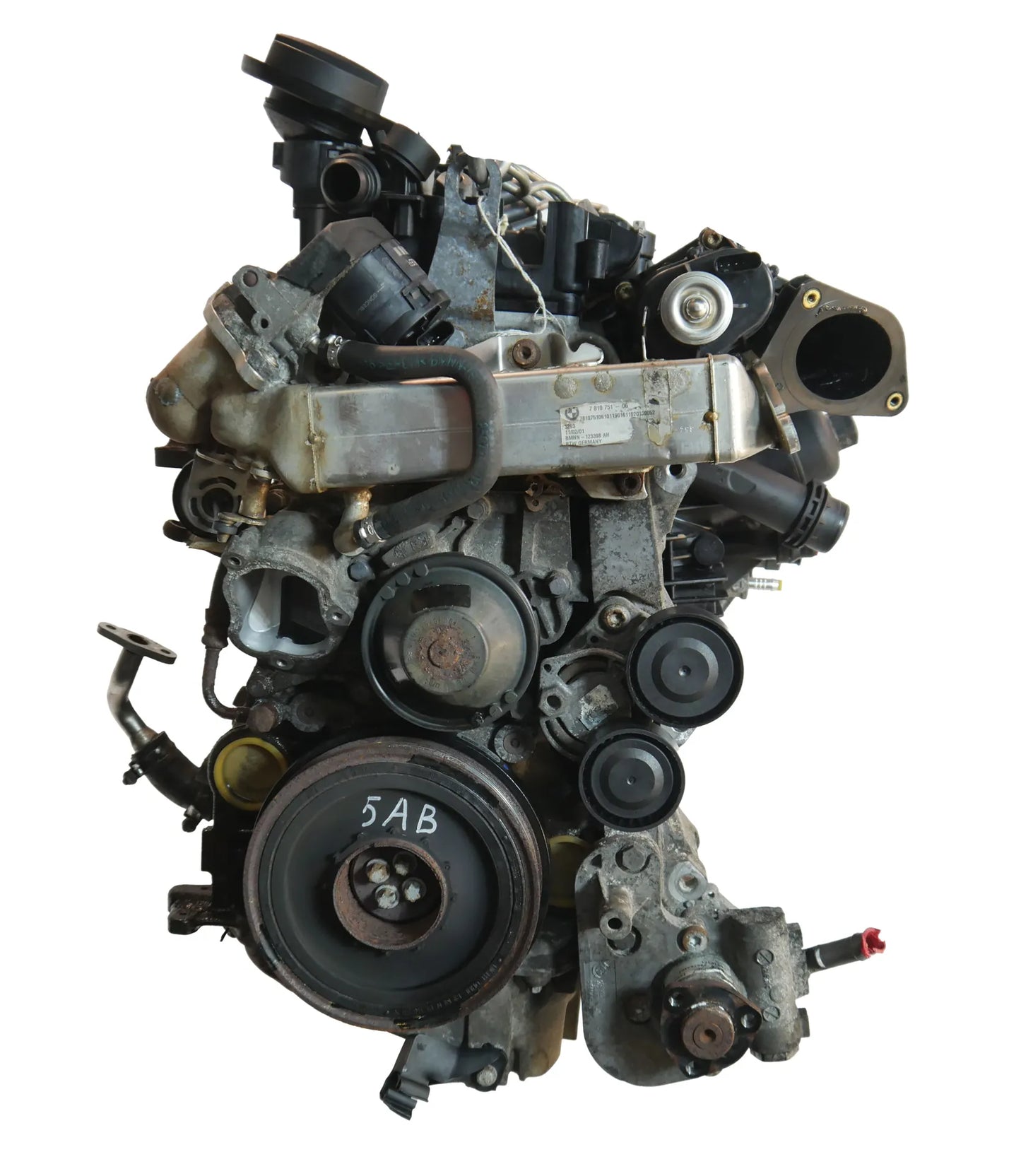 Motor BMW Serie 1 F20 Serie 3 E90 Serie 5 F10 F11 2.0 N47D20C N47 11002165505