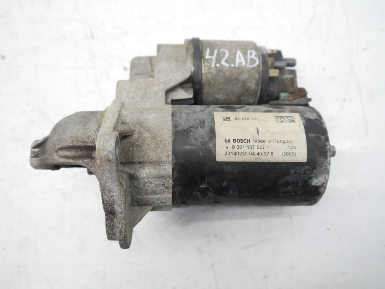 Motor de arranque Opel Adam Corsa D 1.2 A12XEL A12 LWD 55578921 0001107522
