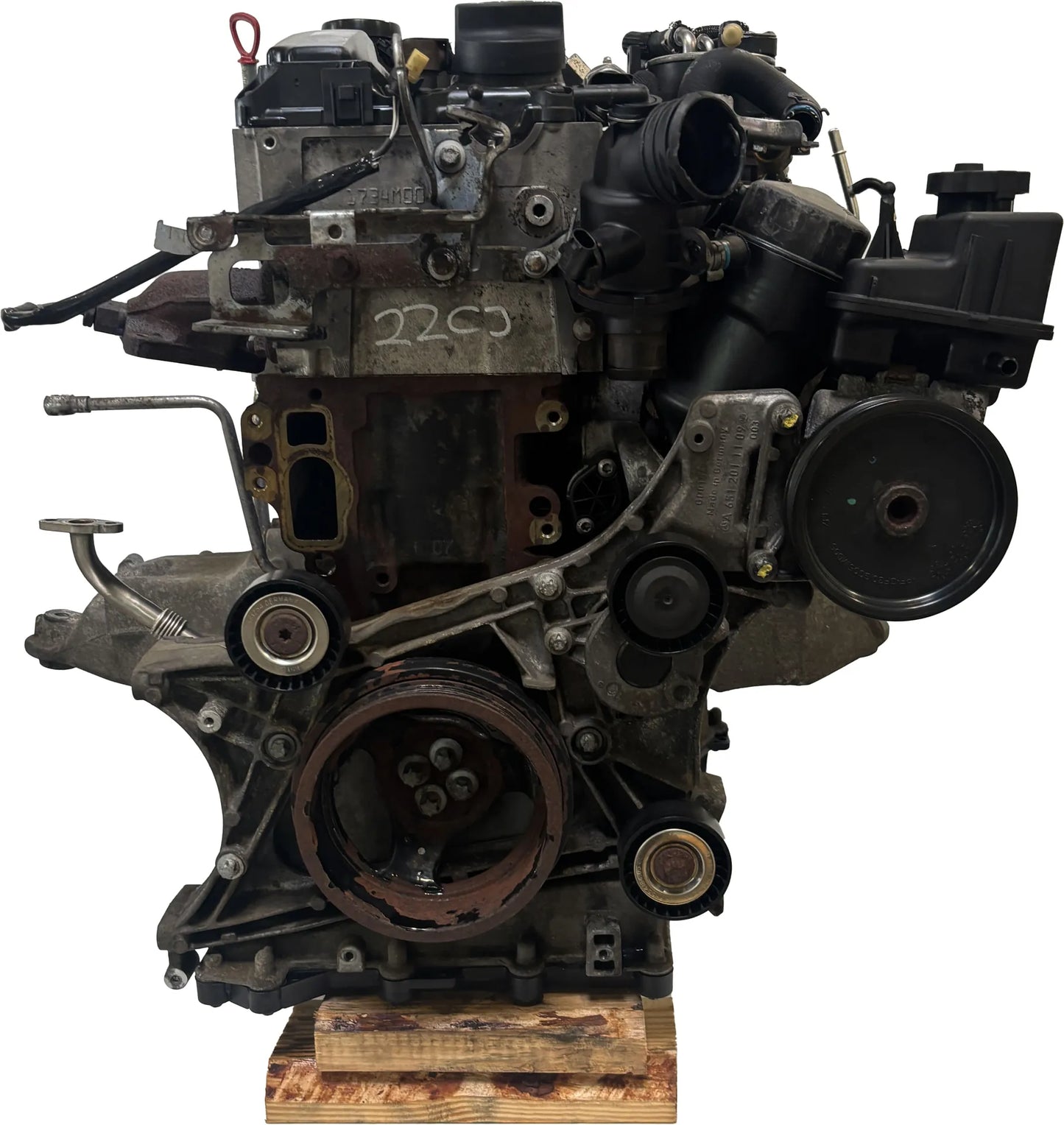 Motor Mercedes-Benz Clase C W204 2.2 CDI OM651.913 OM651 651.913 A6510100543