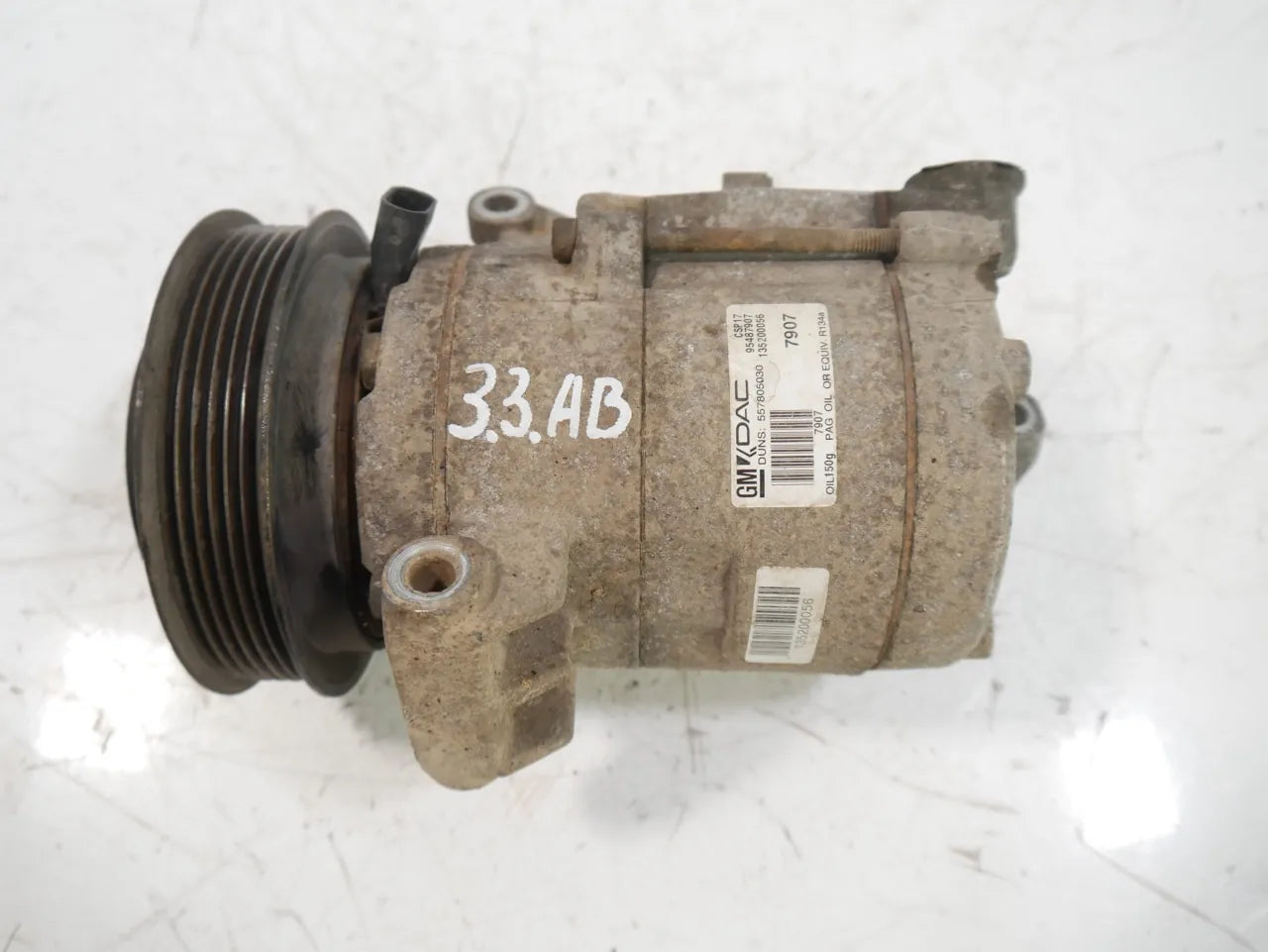 Compresor de aire acondicionado Chevrolet Captiva 2.2 D LNQ Z22D1 A22DM 95487907