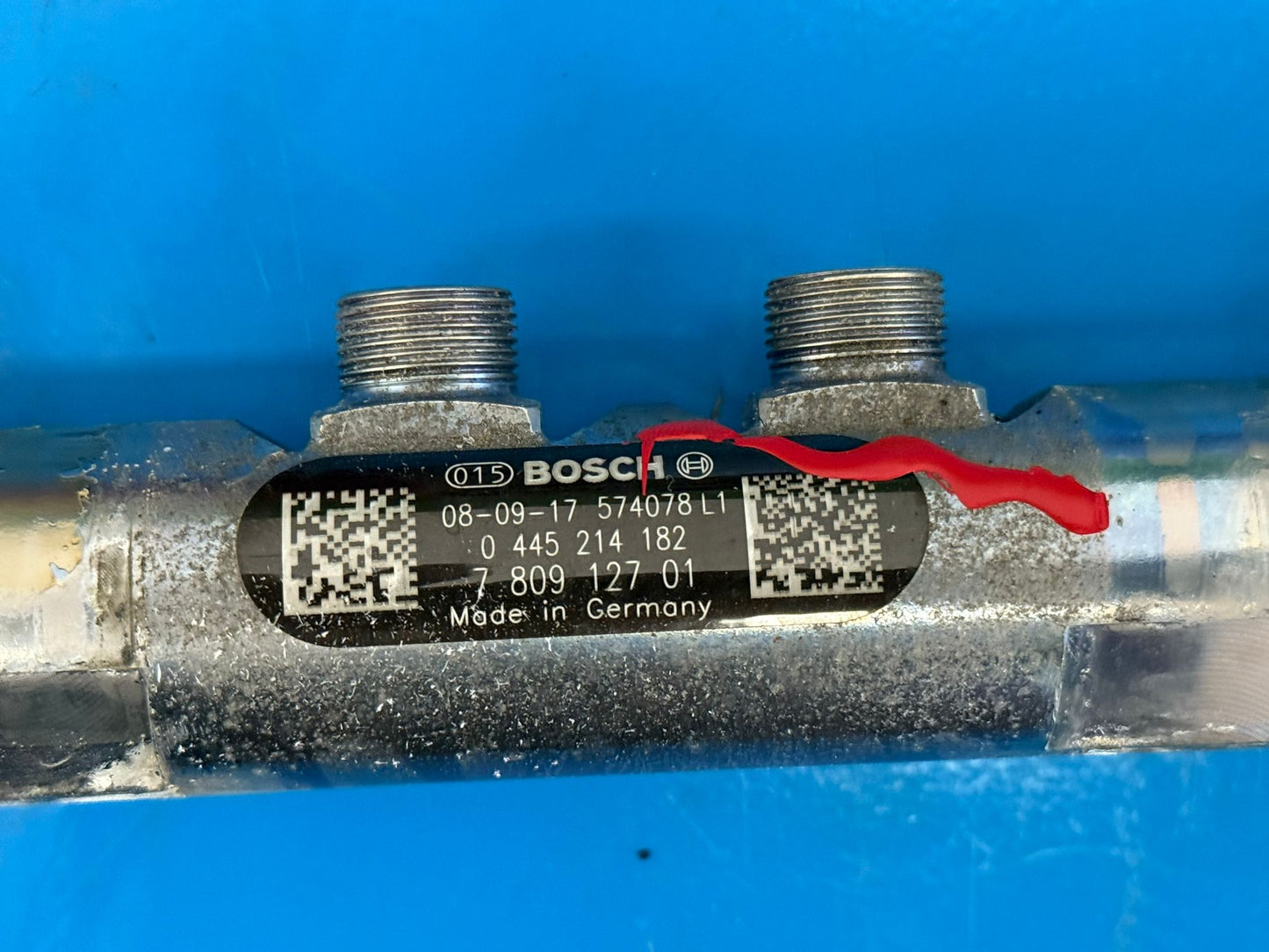 Rampa inyectora BMW Serie 3 E90 E91 2.0 D 318D N47D20C N47 7809127